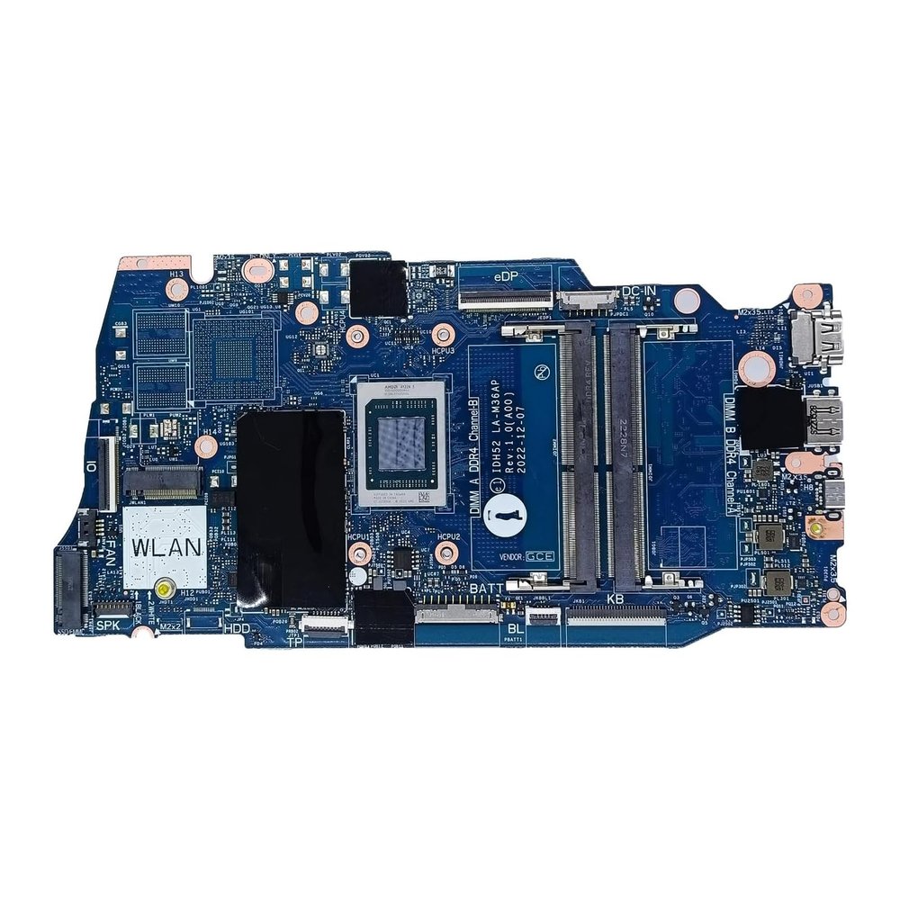 03KJH3 3KJH3 Replacement for Dell Inspiron 15 3535 Laptop Motherboard IDH52 LA-M36AP System Board CPU Mainboard R3-7330U Processor