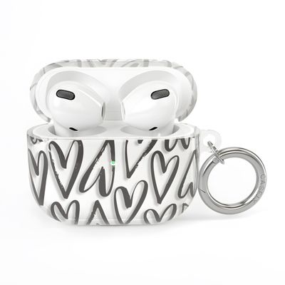 Casely AirPods 3 Case | Heart Throb | Endless Hearts | Compatible with AirPods 3