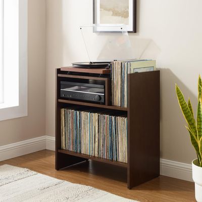 Maykoosh Medieval Moods Turntable Stand in Dark Brown