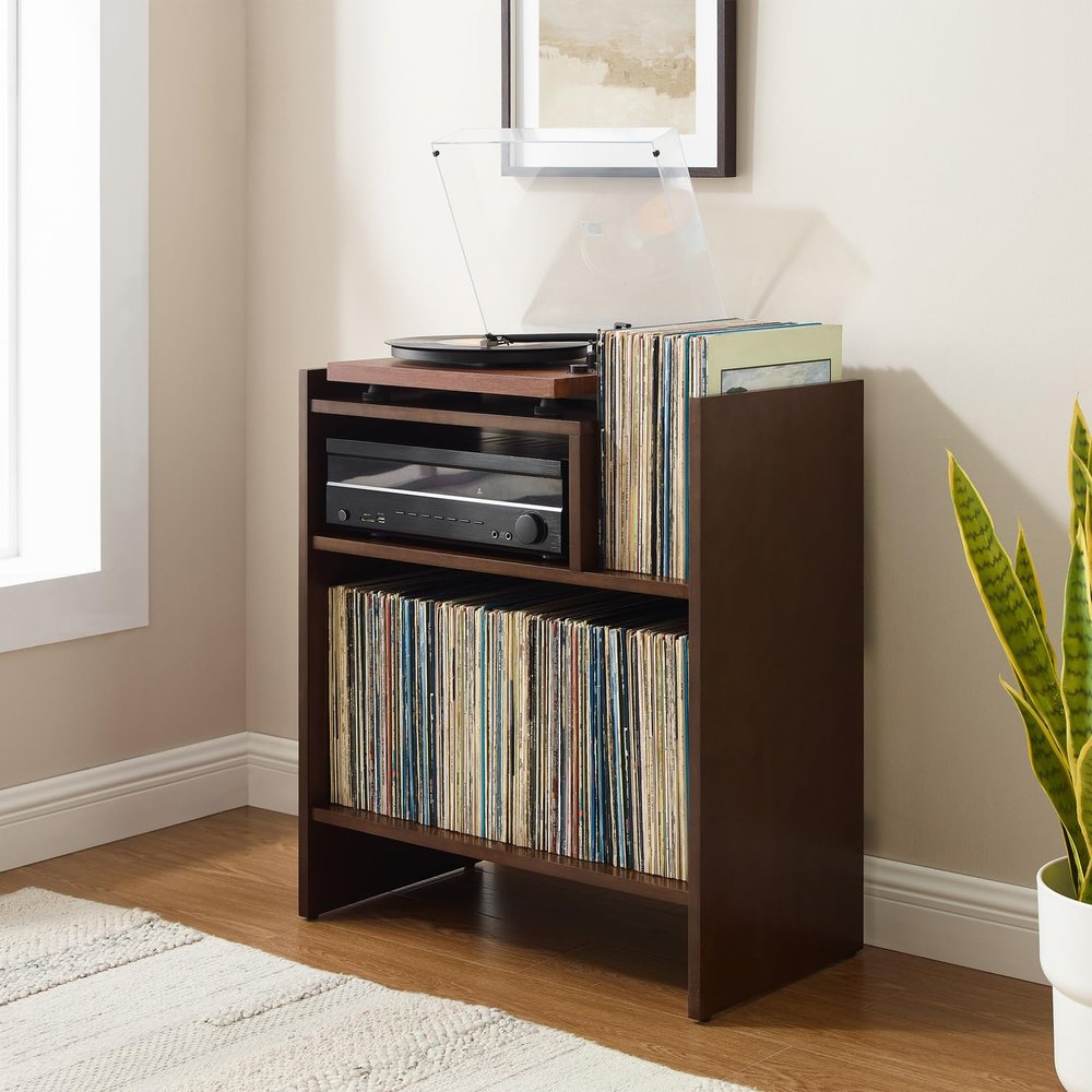 Maykoosh Medieval Moods Turntable Stand in Dark Brown