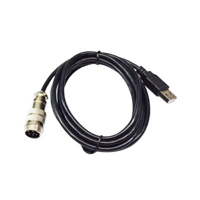 USB 2.0 to 9 DIN Male Adapter Connection DIN-USB Cable Fit for TH8A Gear TSSH TSSH+ MOD+ HANDBRAKE PC Controller KABLE(3.6M)