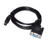 DUYHGS RS232 D-SUB 9P DB9 to M~ni DIN 5PIN MD5 Converter PLC Programming Cable Fit for PC to MATSUSHITA GT11 Touch Screen PLC Control KABLE(5M) view 1