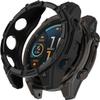 2 Pack Cases for Garmin Tactix 8 AMOLED 47mm 51mm, Flexible TPU Screen Protector Case Scratch-Resistant Cover Protective Case (Black/Blue, Garmin Tactix 8 AMOLED 47mm) view 3