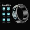 Smart Ring Fitness Tracker - Heart Rate & Blood Oxygen Monitor, Sleep & Activity Tracking, Gesture Control, IP68 Waterproof, Rechargeable Charging Case, No Subscription, for iOS & Android(Black 11) view 2