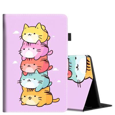 Case for 6.8" Kindle Paperwhite (11th Gen-2021) and Kindle Paperwhite Signature Edition, Light Shell Cover with Auto Wake/Sleep for Kindle Paperwhite 2021 E-Reader Gay Pride Cats