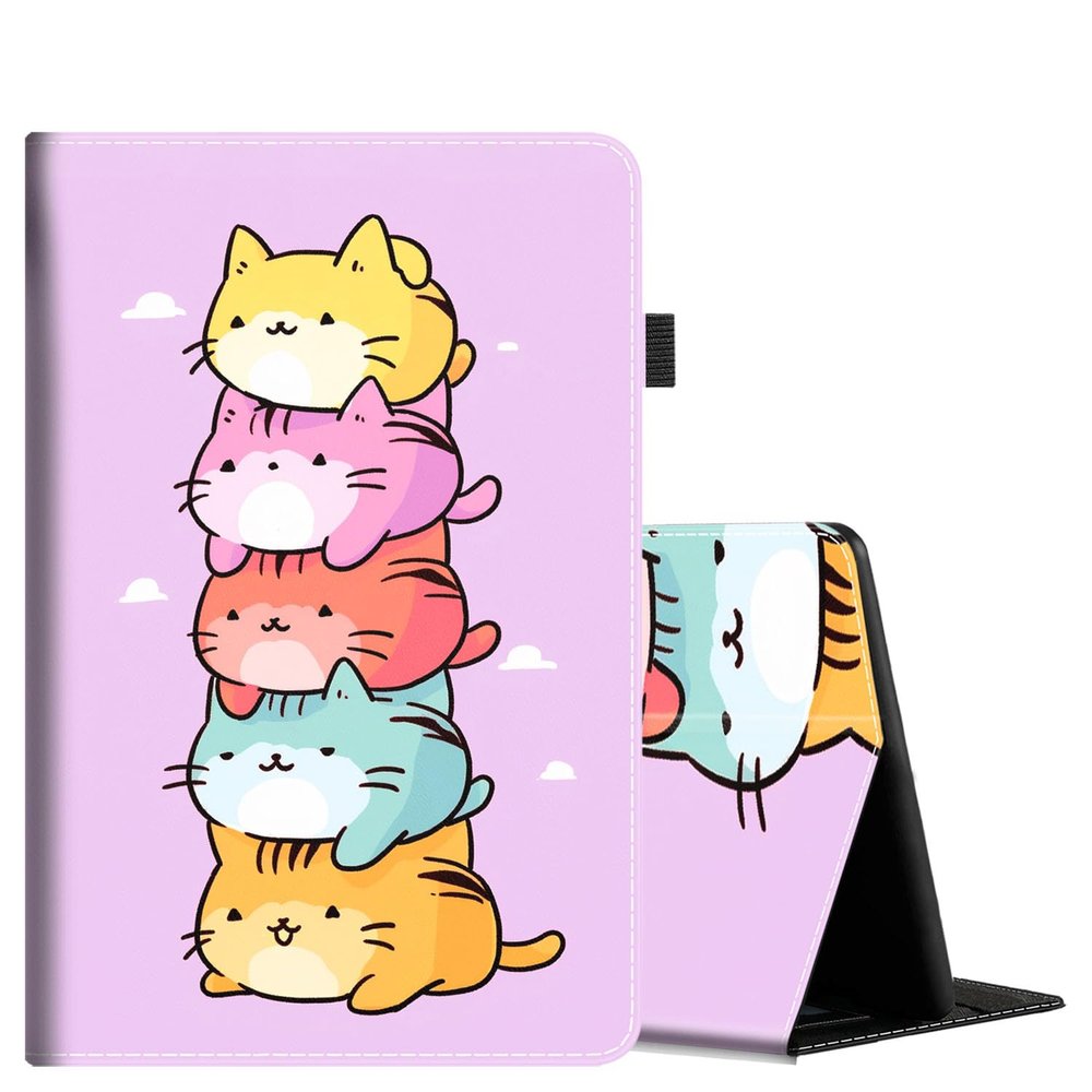 Case for 6.8" Kindle Paperwhite (11th Gen-2021) and Kindle Paperwhite Signature Edition, Light Shell Cover with Auto Wake/Sleep for Kindle Paperwhite 2021 E-Reader Gay Pride Cats