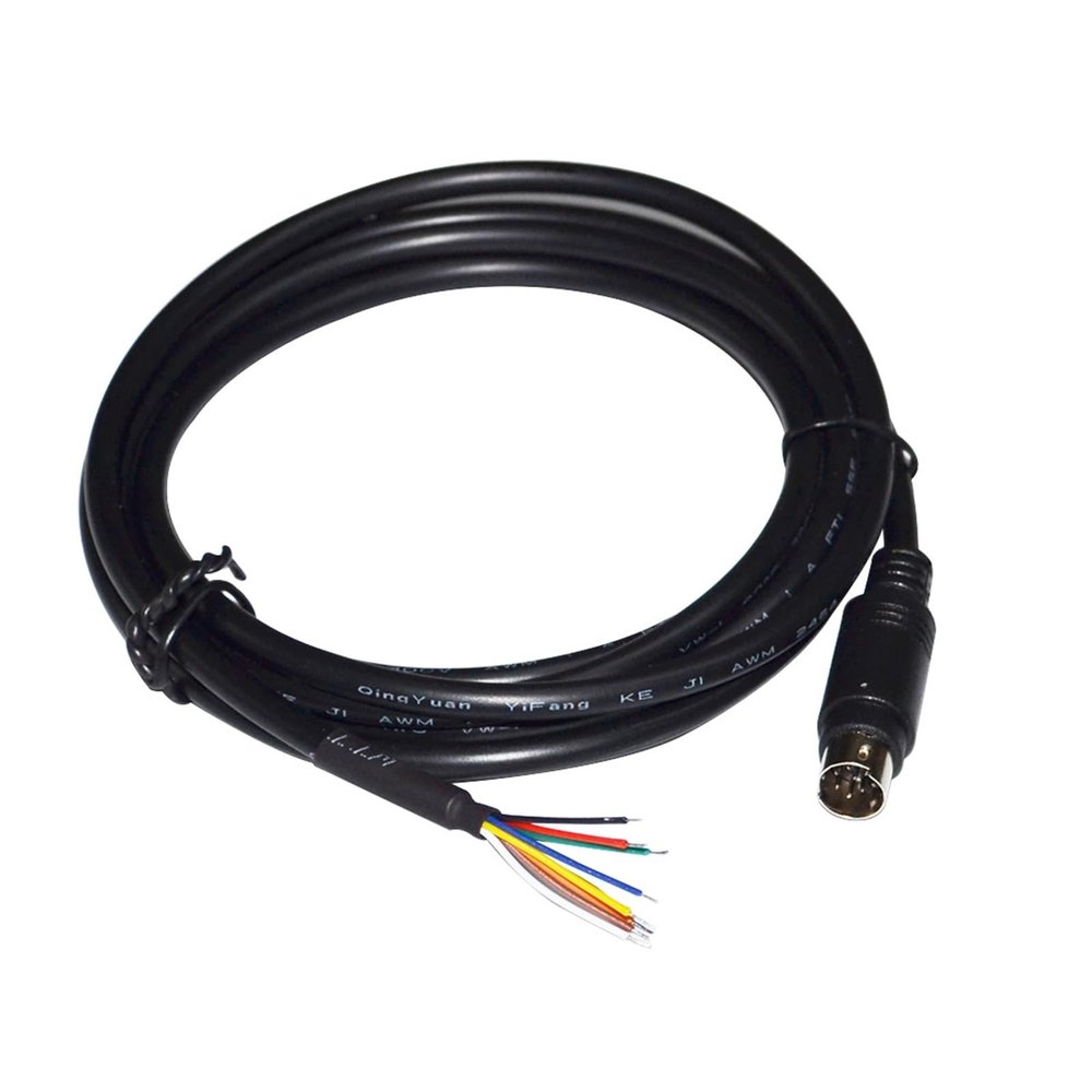 DUYHGS Cable CT-62 CAT Cable MD8 8 PIN M~ni DIN Male Serial Adapter Fit for Band Data CAT Linear Tuner FT-897 FT-817(5M)