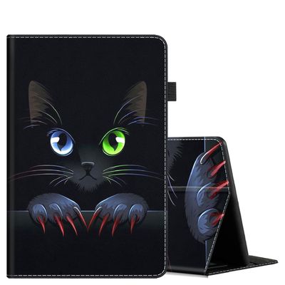 Case for 6.8" Kindle Paperwhite (11th Gen-2021) and Kindle Paperwhite Signature Edition, Light Shell Cover with Auto Wake/Sleep for Kindle Paperwhite 2021 E-Reader Black Cat