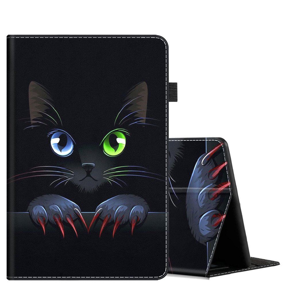 Case for 6.8" Kindle Paperwhite (11th Gen-2021) and Kindle Paperwhite Signature Edition, Light Shell Cover with Auto Wake/Sleep for Kindle Paperwhite 2021 E-Reader Black Cat