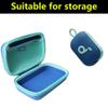 Anleo Hard Travel Case for Soundcore Select 4 Go Bluetooth Shower Speaker (Blue+Green Zipper) view 3