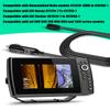 12V DC Power Cord Fit for Humminbird Helix 5 Fish Finders 5/7/8/9/10/12/15 ICE Helix and ICE Flasher Series, 9.8FT Charger Cable view 2