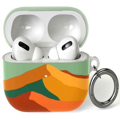 Casely AirPods Pro 2 Case | Endless Peaks | Colorblock Mountain