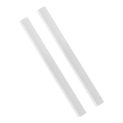 2pcs Rubber Dustpan Edge Replacement Strips for Home Cleaning