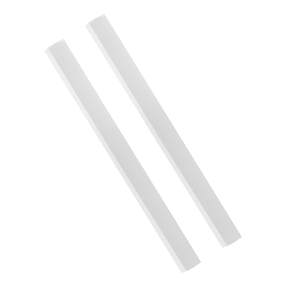 2pcs Rubber Dustpan Edge Replacement Strips for Home Cleaning