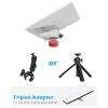 Aluminum Alloy Tripod Adapter 1/4in-20 Thread Mount for Mini Pipe Connector Support Bracket Fixing Clamp view 2