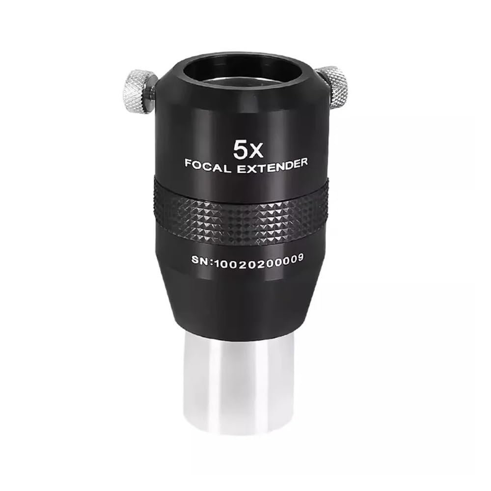 1.25Inches Apochromatic 5X Lens Metal Focal Extender Lens Teleconverter Telescope Accessory 2 Groups 4 Pieces