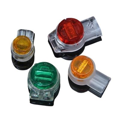 30/50/100pcs UY Wiring Sub Network Cable Wiring Sub K1 K2 K3 Connector Waterproof Wiring Network Cable Telephone Line Terminal(K3,100pcs)