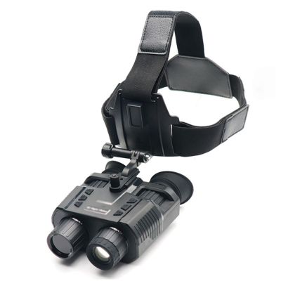 3D 4K Infrared Night Vision Goggles with 32GB Memory Card Waterproof and Dustproof Design Ideal for Outdoor Adventures(Black,15 * 12 * 6cm)