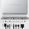 12 in 1 USB C Hub Laptop Docking Station Type-C to Dual HDMI-Compatible/VGA/USB 3.0 Hub/PD/RJ/Micro-SD/TF Card Dock Adapter view 4