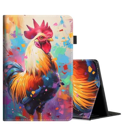 Case for 6" Kindle Paperwhite 5th/6th/7th/10th Gen e-Reader (2012-2018 Release) - PU Leather Sleeve Cover with Auto Sleep/Wake for Kindle Paperwhite 4/3/2/1 6" Chicken Color
