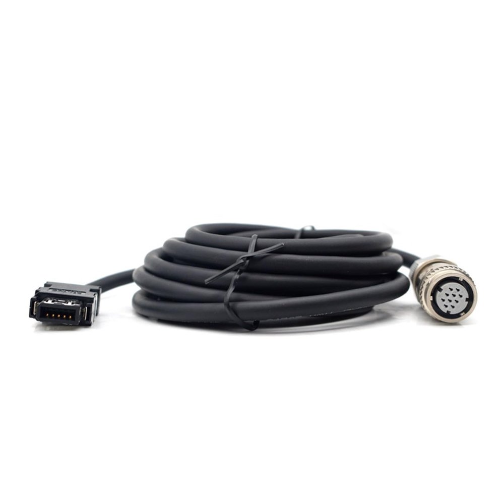 DUYHGS High Power Servo Motor Power Cable Encoder Cable MR-PWCNS4-2.8M 5M Fit for Mits~bishi J3 J4 JE Serial 1KW 1.5KW 2KW(Encoder Cable-03)