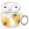 Casely AirPods 3 Case | Golden Garden | Yellow Sunflower | Compatible with AirPods 3 view 1