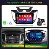 10" Android 14 Car Stereo Radio Compatible for Hyundai Creta ix25 2015-2019 Double Din with Wireless CarPlay & Android Auto Car Radio Audio Receiver with Bluetooth/GPS Navi WiFi+Backup Camera+MIC view 2