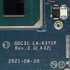 0XNWXV XNWXV Replacement for Dell Latitude 7420 Laptop Motherboard GDC31 LA-K371P System Board CPU Mainboard i5-1145G7 Processor 8GB RAM view 2