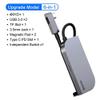 6 in 1 USB C HubType C Hub to 4K HD USB 3.0 PD Port 3.5mm Jack USB-C USB Hub Adapter view 2
