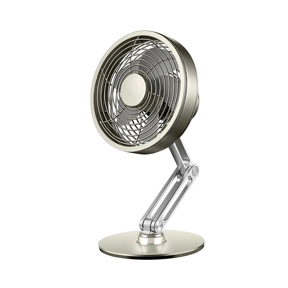 TINGUT Cooling Fan USB Desk Fan, Quiet Fan,with 3Speeds Cooling Table Fan 5.6inch Rechargeable Fan for Better Cooling