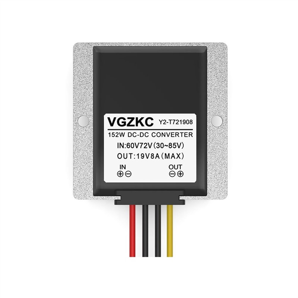 IJPDXOLBQ 60V72V to 19V Automotive Power Supply Module 30-85V DC Power Converter DC-DC(72V to 19V 8A Y2)