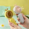 Cooling Fan Rechargeable USB Desk Fan with Lanyard, Fan Handheld Fan Pocket Fan for Indoor Outdoor Use USB Charging Fan view 4