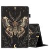 Case for 6.8" Kindle Paperwhite (11th Gen-2021) and Kindle Paperwhite Signature Edition, Light Shell Cover with Auto Wake/Sleep for Kindle Paperwhite 2021 E-Reader, Retro Moth view 1