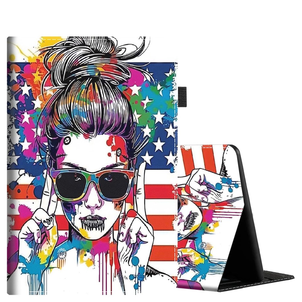 Case for 6.8" Kindle Paperwhite (11th Gen-2021) and Kindle Paperwhite Signature Edition, Light Shell Cover with Auto Wake/Sleep for Kindle Paperwhite 2021 E-Reader, Graffiti Beauty