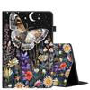 Case for 6.8" Kindle Paperwhite (11th Gen-2021) and Kindle Paperwhite Signature Edition, Light Shell Cover with Auto Wake/Sleep for Kindle Paperwhite 2021 E-Reader, Moth and Flower view 1