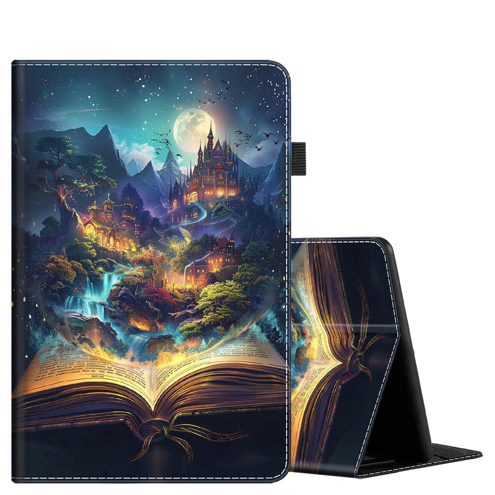 Case for 6.8" Kindle Paperwhite (11th Gen-2021) and Kindle Paperwhite Signature Edition, Light Shell Cover with Auto Wake/Sleep for Kindle Paperwhite 2021 E-Reader, Watercolor Books