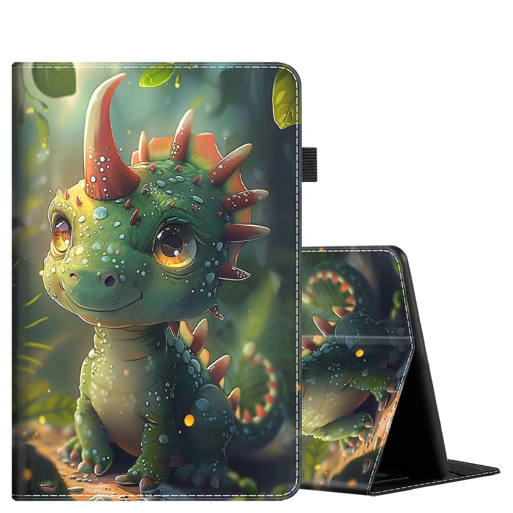 Case for 6.8" Kindle Paperwhite (11th Gen-2021) and Kindle Paperwhite Signature Edition, Light Shell Cover with Auto Wake/Sleep for Kindle Paperwhite 2021 E-Reader, Cute Baby Dinosaur
