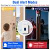 Daytech Wireless Door Chime Alarm System - 800ft Long Range, 20 Melodies, 5 Volume Levels, 3 Sensors + 1 Receiver for Business, Home & Office Entry Alerts view 4