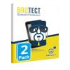 brotect (2 Pack Privacy Screen Protector Compatible with Circular Displays (: 32.5 mm) [Anti-Spy, Protection-Film, Blue Light Filter] view 2