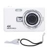 4K Digital Camera, High Definition Imaging, 50MP Resolution, Easy to Operate, 16X Digital Zoom, Fun Features, Advanced Mic, Rechargeable, Portable, ABS Material, 2.4 Inch Screen, view 1