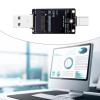 jiingekk Solid States Disk Adapter USB A USB C Converter 2230 JMS583 USB 3.2 USB C Adapter For PC view 2