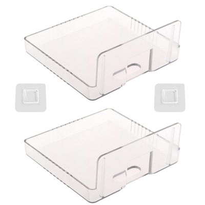 2PCS Adhesive Wall-Mounted Camera Storage Bracket Drill Free Steady Mount for Security Cameras Baby Monitors