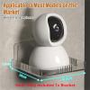 2PCS Adhesive Wall-Mounted Camera Storage Bracket Drill Free Steady Mount for Security Cameras Baby Monitors view 2