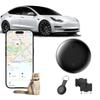 Car GPS Tracker for Vehicles, GPS Tracker Work with Find My (iOS Only), Car Vehicle Tracking Anti-Lost Locator with App for Cars, Pets (Black) view 1
