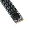 Akozon High Performance M.2 to PCIE Adapter Card, Hard Drive Reader, Memory Card Reader Converter for OS X, with JMB585 Chip and Heat Sink view 2