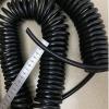 Stretch Spring Spiral Cable Cord, 3 Core Elastic Tensile Cable Black 4mm Square 30A Spring Power Cord Wire Copper Spiral Telescopic Wire Retractable Coil(Stretch 7 Meter 3 core 4.0 mm2) view 3