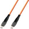 RiteAV 0.5M (1.64ft) OM2 FC to FC Fiber Optic Cable Simplex Multimode 50/125 Jumper 0.5 Meter Orange Patch Cord view 1