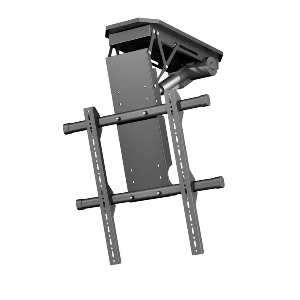 ADPVRLUQ 50-90 inch Ceiling TV Lifting Remote Control Rotating Bracket Support Bracket Height Adjustable