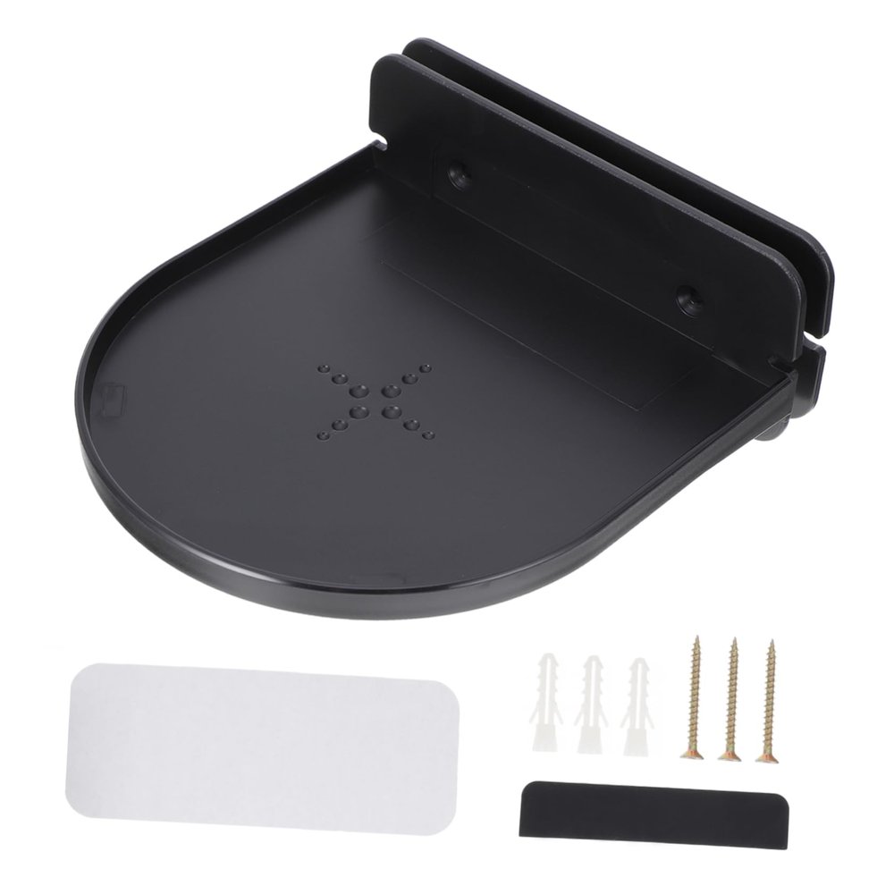Veemoon Wall-Mounted Speaker Holder for Lightweight Hollow-Carved Design Flow Easy Installation Compatible with Amazon Echo and Finish