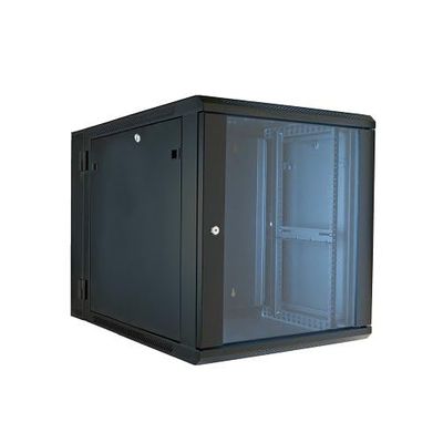 ERWEN-12E750 Hinged Wall Equipment Rack Enclosure, 24" Usable Depth, 12U RMS